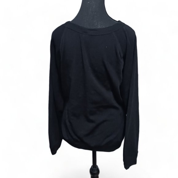 Disney Womens Mickey Mouse Jerry Leigh Black Sweatshirt Sweater Size X… - Picture 3 of 12